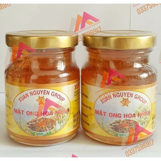 MẬT ONG HOA NHÃN XUÂN NGUYÊN LỌ 70ml - MẬT ONG NUÔI THIÊN NHIÊN - NGUYÊN CHẤT 100%