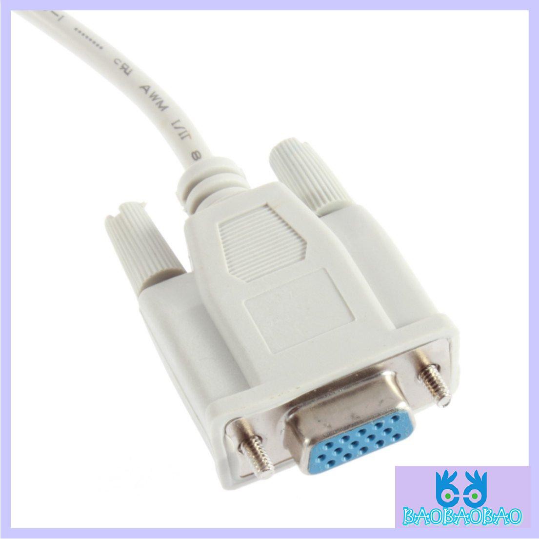 1 Dây Cáp Chia Cổng Vga Svga Thành 2 Cổng Màn Hình Lcd Tft Y | BigBuy360 - bigbuy360.vn