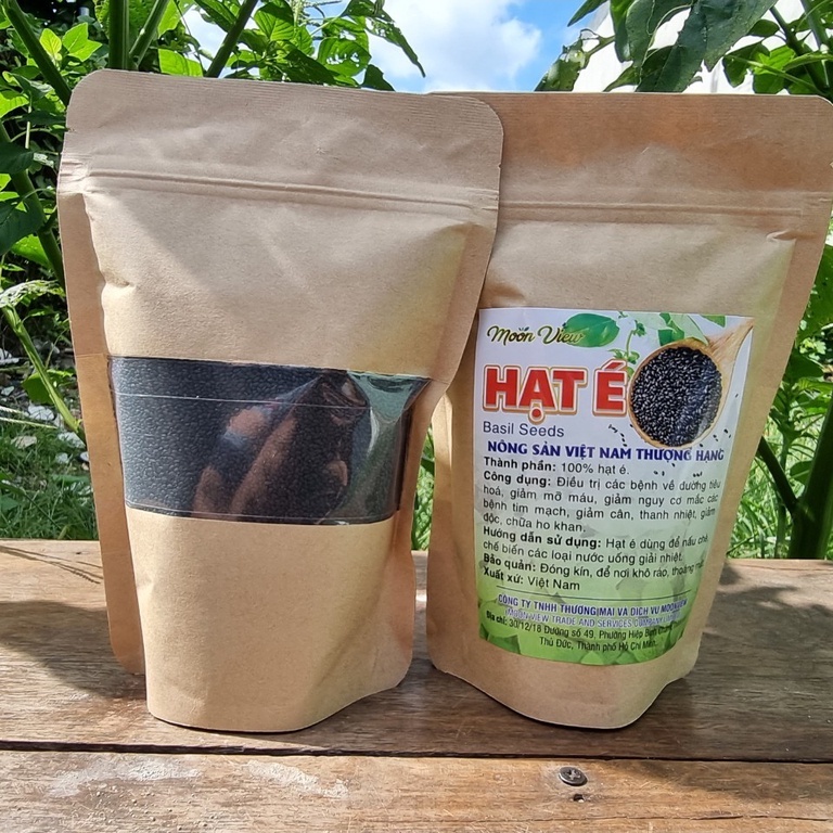 Hạt É Thơm Ngon Túi 500g Thương Hiệu Moon View