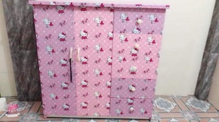 Giấy dán tường Kitty khổ rộng 45cm