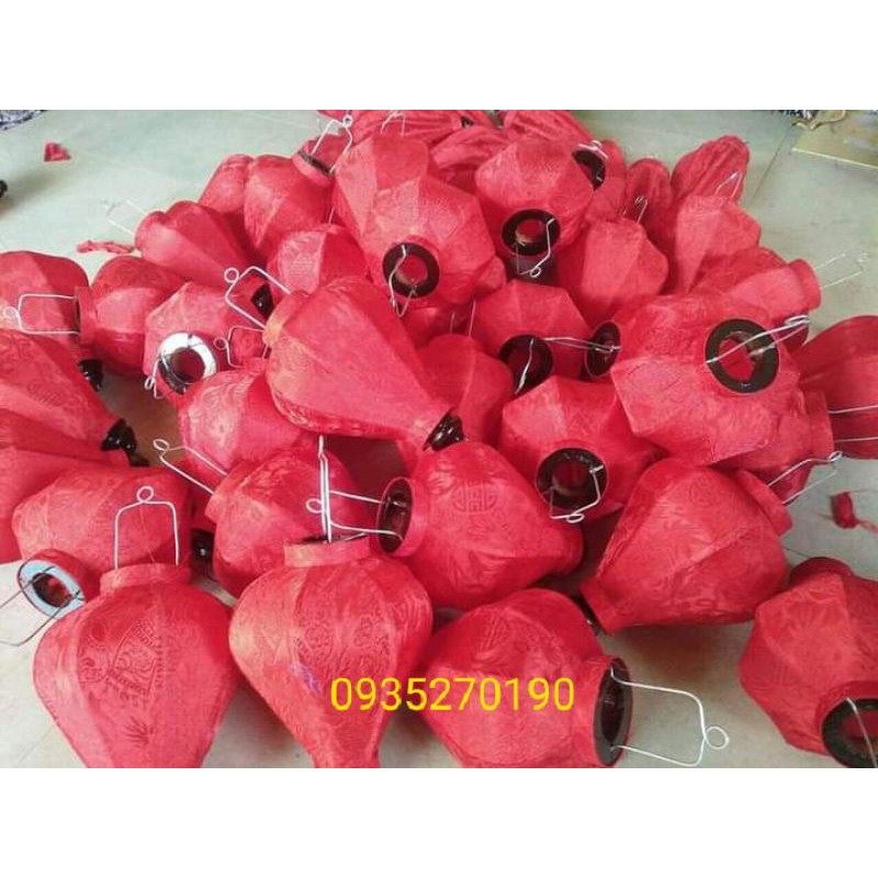 Đèn lồng Hội An size 20cm nhiều màu