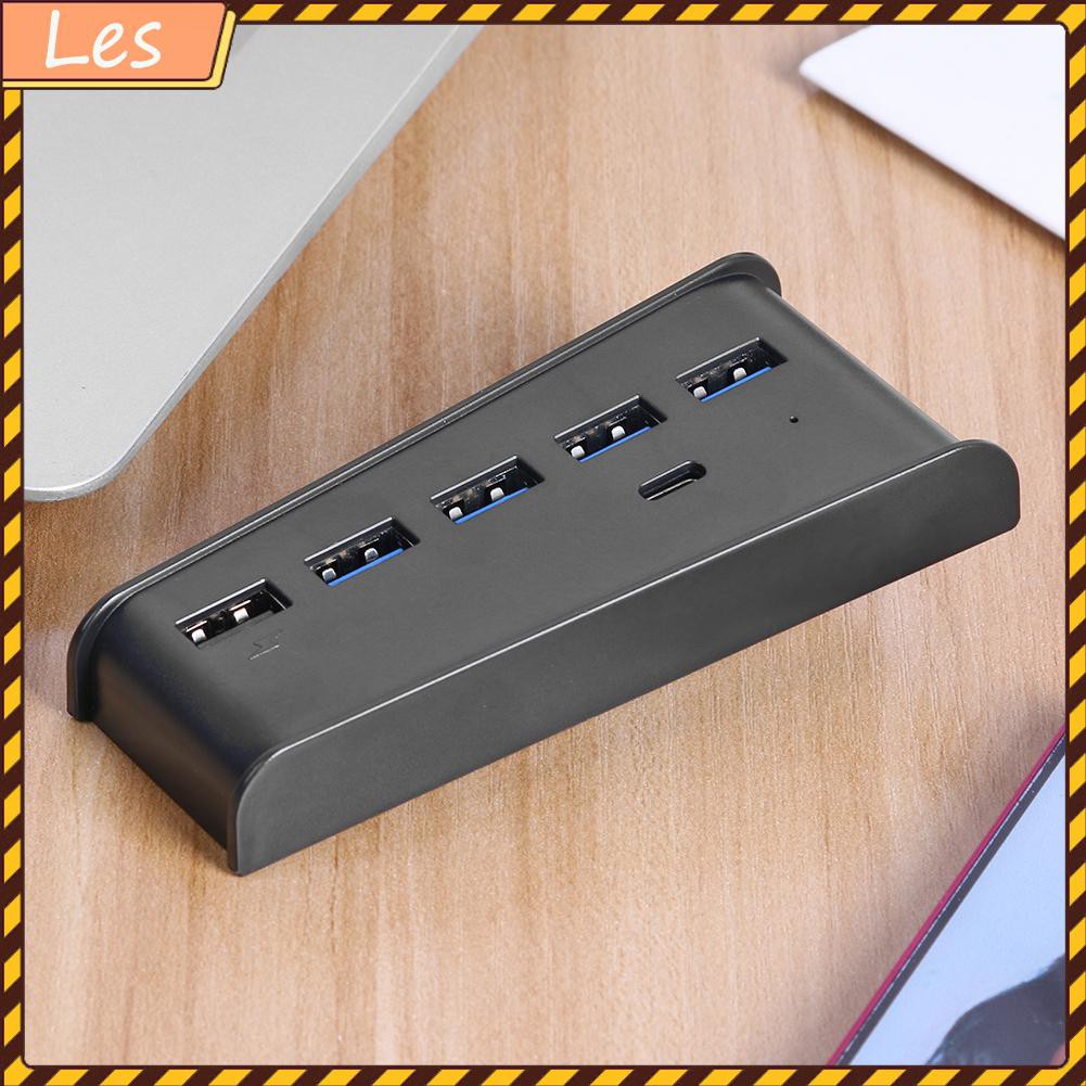 Bộ Chia Cổng Usb 5 Cổng A + 1 Usb C 6 Trong 1 Cho Ps5 Ps5