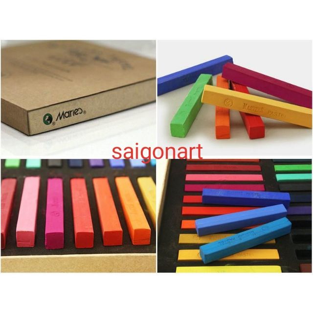 Phấn Tiên, Master Pastel Maries Vẽ Tranh 12,24,36,48 Màu