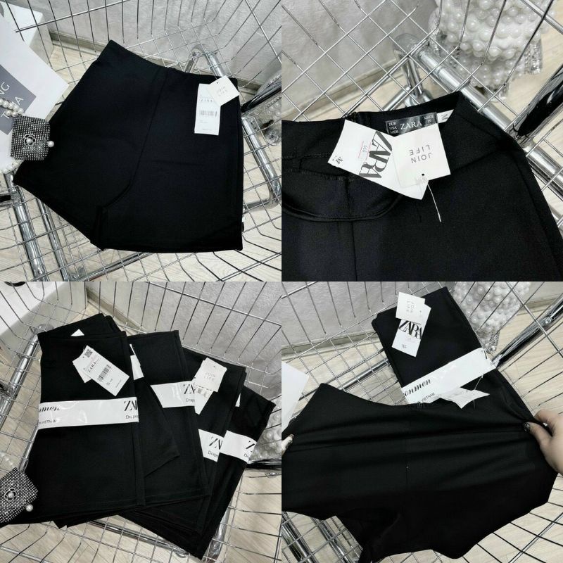 Quần Short Nữ Cạp Cao Khoá Kéo Mặc Siêu Tôn Dáng 🥰 Quần Sooc Vải Cạp cao Siêu Tôn Dáng | BigBuy360 - bigbuy360.vn