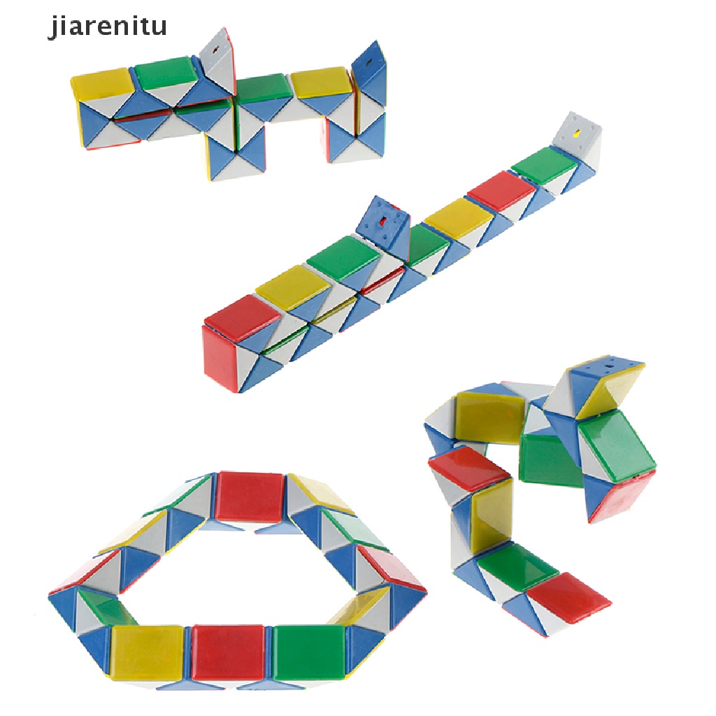 (hot*) Educational toy puzzles 3d cool snake magic popular kids game transformable toy jiarenitu