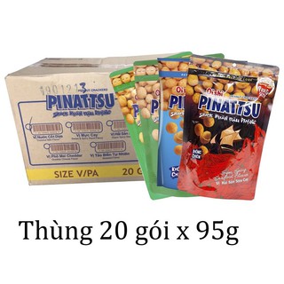 Thùng 20 gói đậu Phộng Oishi pinattsu gói 95g