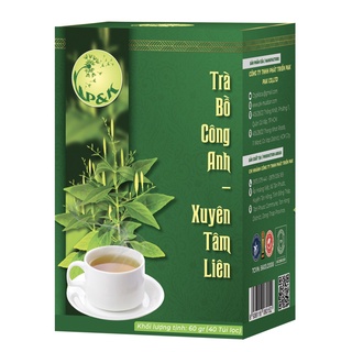 Trà Bồ Công Anh Xuyên Tâm Liên - Tăng cường sức đề kháng, giúp thanh lọc cơ thể