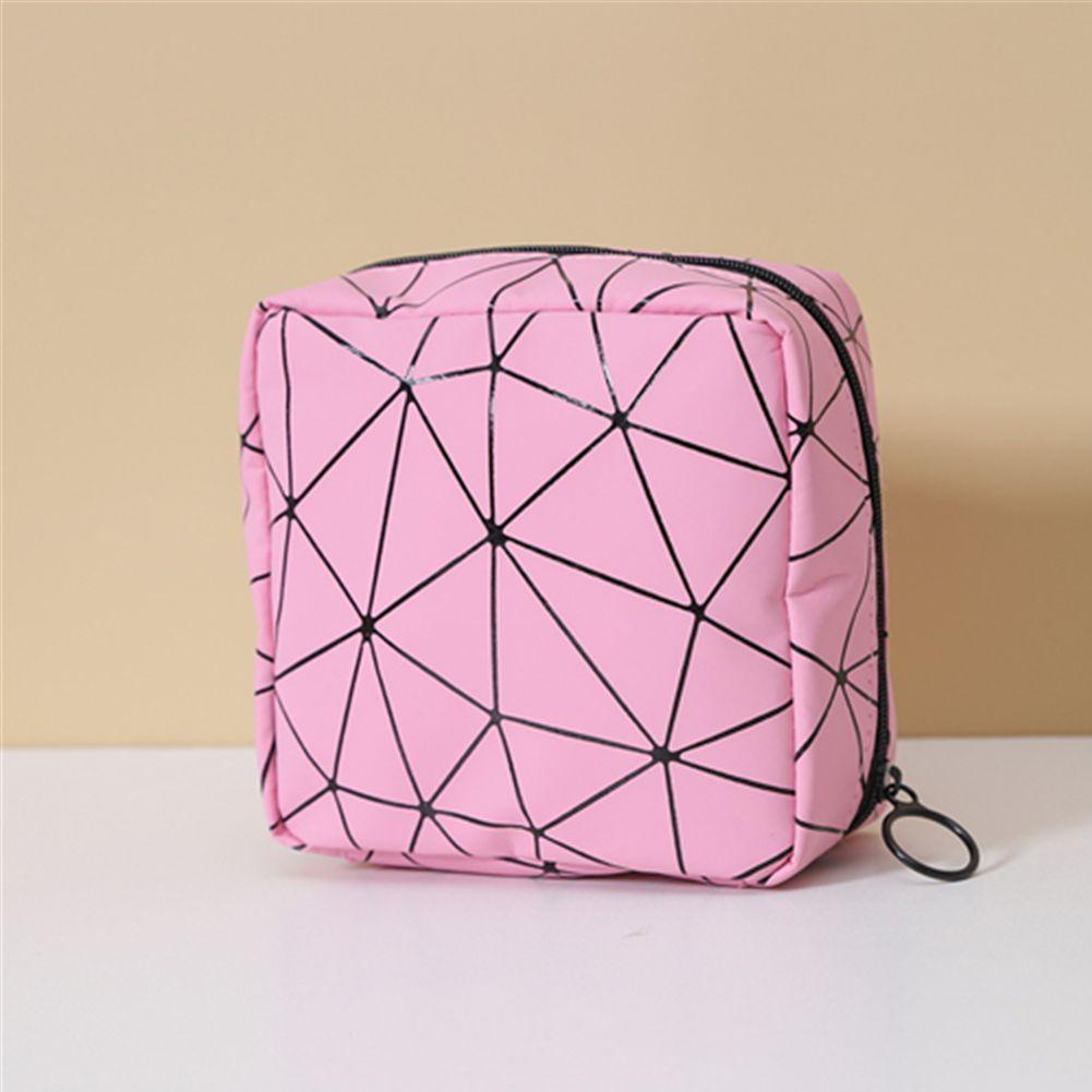 Mih Túi Đựng Băng Vệ Sinh Mini Tiện Lợi Họa Tiết Hình Thoi