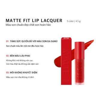 Son Kem Lì Eglips Matte Fit Tint Lacquer [ 25/4/2022]