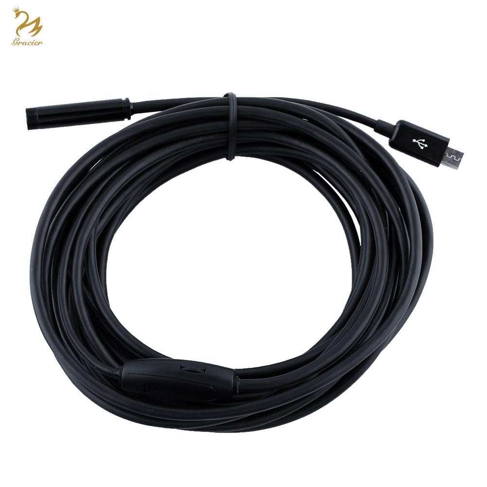 Dây Camera Nội Soi 5M Android/ Pc 1.3Mp Dạng Ống Kính Soi Micro Usb
