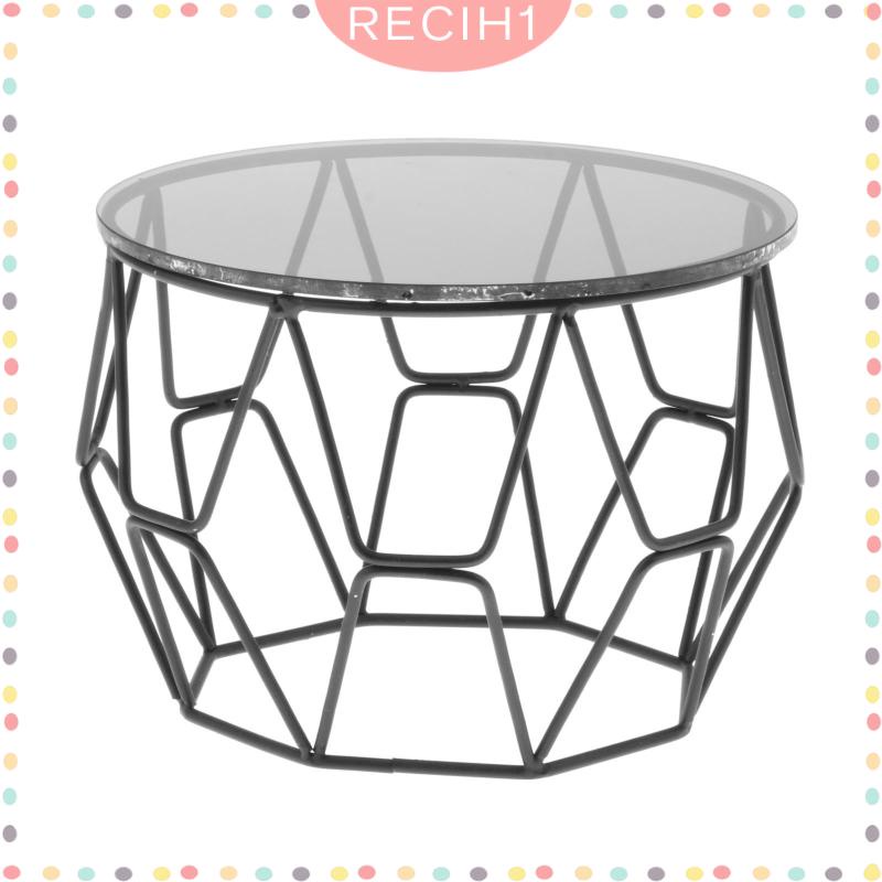 Mô Hình Bàn Kính Trang Trí Nhà Búp Bê Tỉ Lệ 1: 6