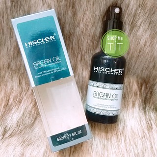 TINH DẦU DƯỠNG TÓC HISCHER VỚI TINH CHẤT ARGAN OIL 50ML