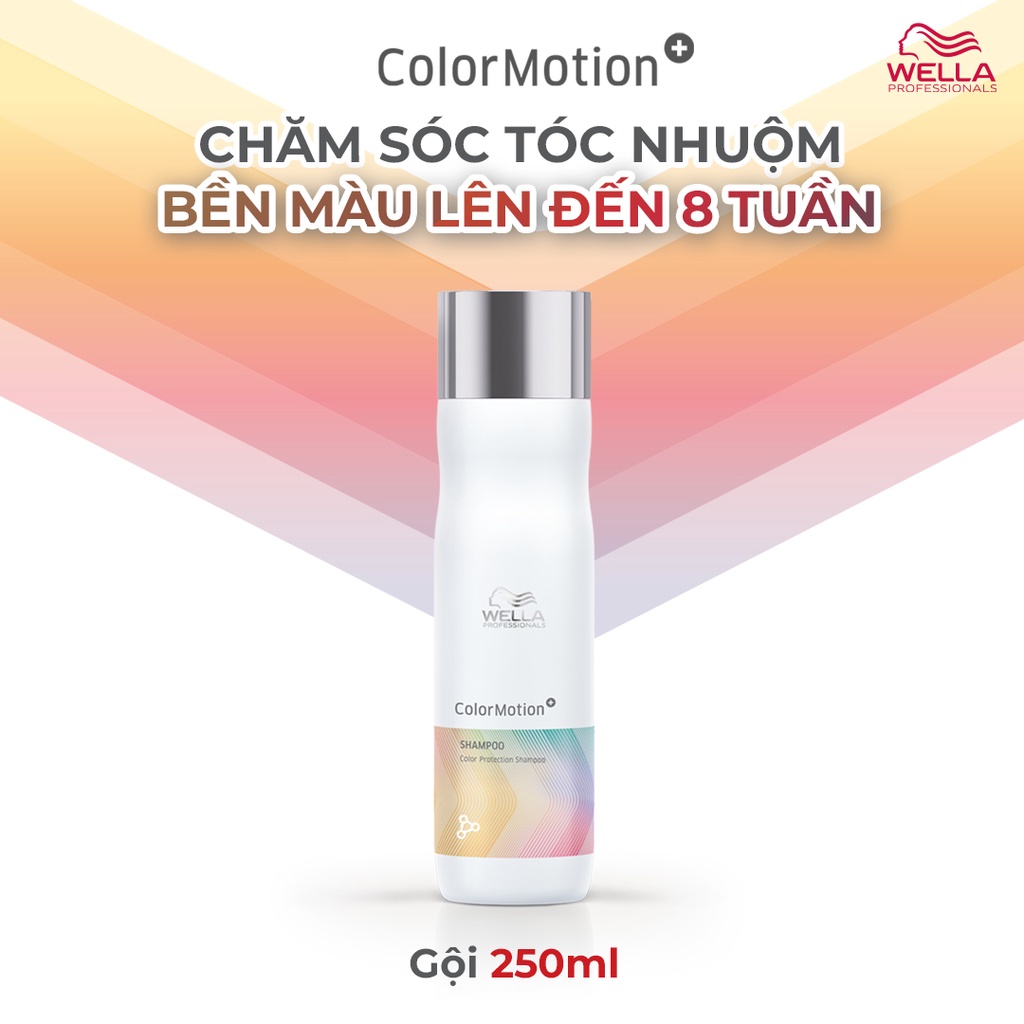 Dầu Gội Wella Color Motion Dành Cho Tóc Nhuộm, Giúp Bảo Vệ Lớp Màu Đẹp 250ml-1000ml