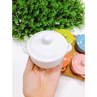 Bát sứ nồi có nắp 130ml