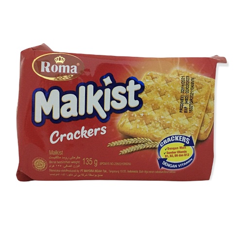 Bánh Quy Giòn Đường Malkist Crackers Roma