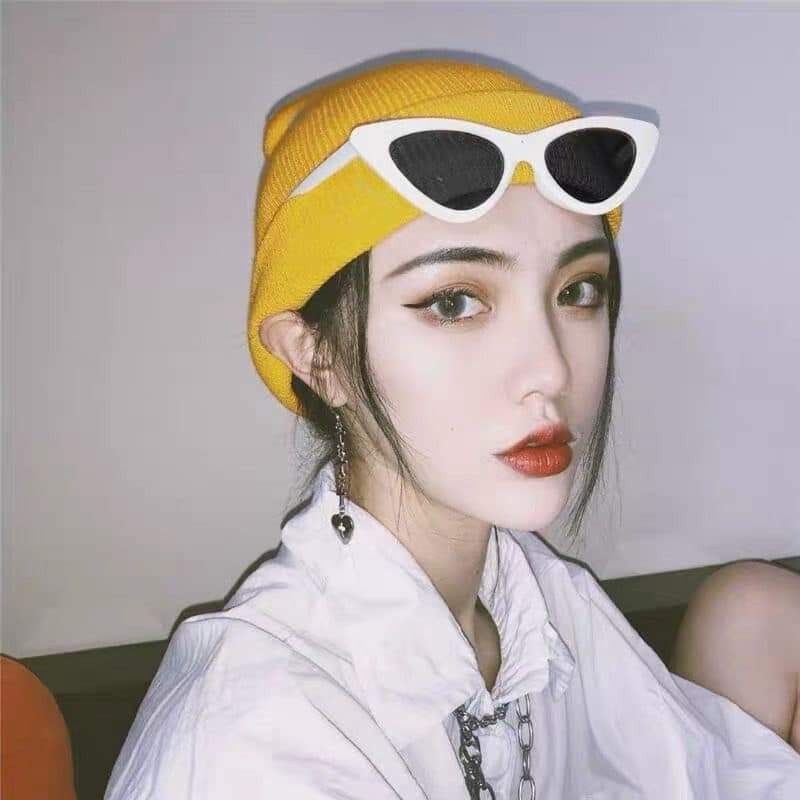 Kính mắt mèo nam nữ đeo bao ngầu