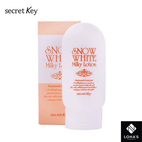 [Chính Hãng] Sữa Dưỡng Trắng Da Secret Key Snow White Milky Lotion 120ml