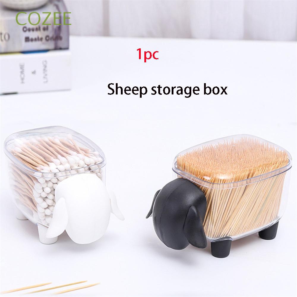 Hộp đựng tăm bông trang trí hình thú dễ thương