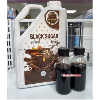 Siro đường đen Hàn Quốc 100ml (Tách từ chai nguyên 2L)