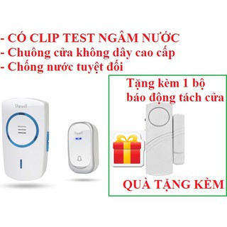 Chuông cửa không dây chống nước tuyệt đối