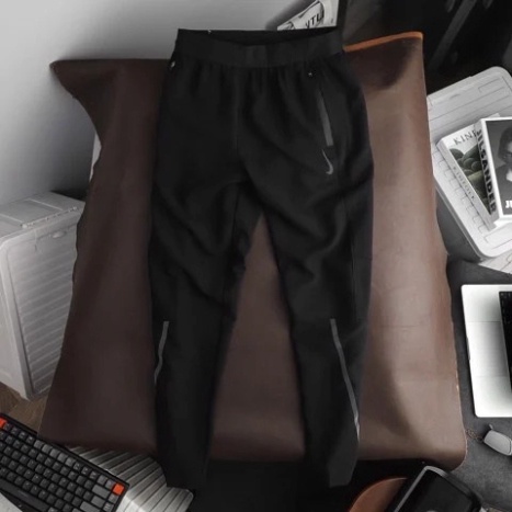 Quần Dài Thể Thao Nam Lưng Thun Sport Golf ŃĨĶĔ Phản Quang Vải Co Giãn Nhẹ Mát hàng xịn xuất cao cấp có big size