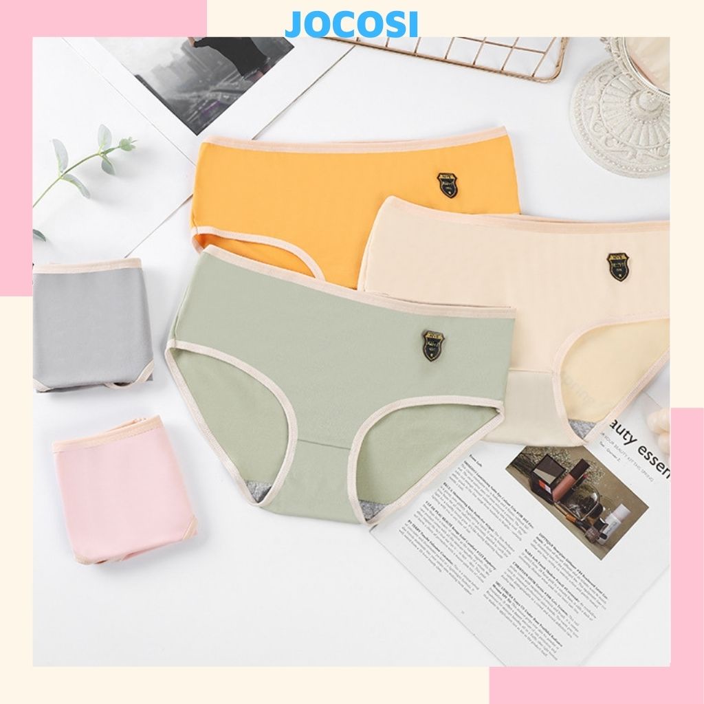 Quần lót nữ dễ thương đẹp cute, Quần chíp nữ kháng khuẩn tôn dáng đẹp và gợi cảm JOCOSI L003
