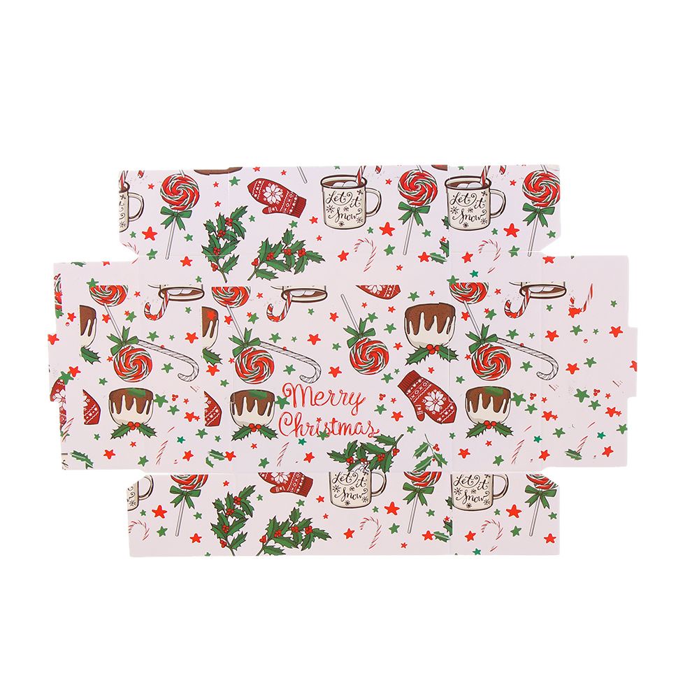 gifts box with window Marbling pattern paper christmas gifts package box candy wedding favors party supplies