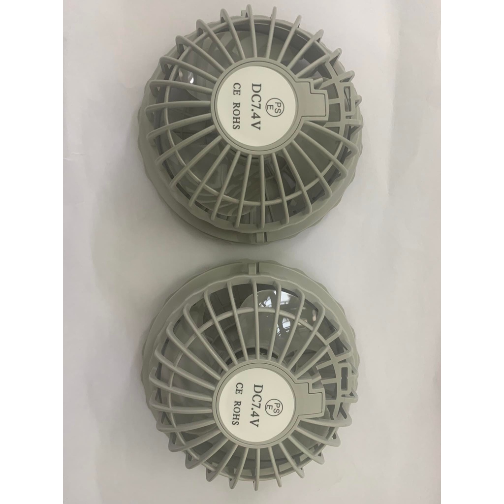 2 Quạt Rời Phụ Kiện Của Áo Điều Hoà Nhật Bản Chính hãng SANKO Công Suất Mạnh 7.4V Phiếu BH 1 Năm - SANKO SHOP