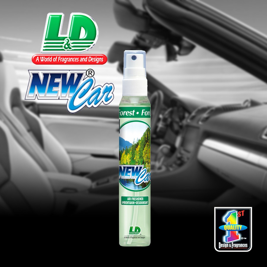 Nước Hoa Ô Tô Dạng Xịt L&D New Car Forest 60ml Nhập Khẩu Chính Hãng