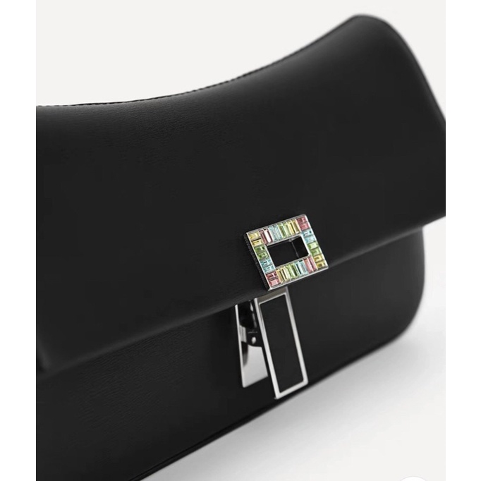 Túi Pedro đeo chéo - màu đen