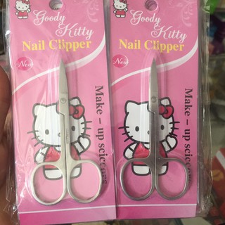 kéo tỉa lông mi, lông mày hello kitty