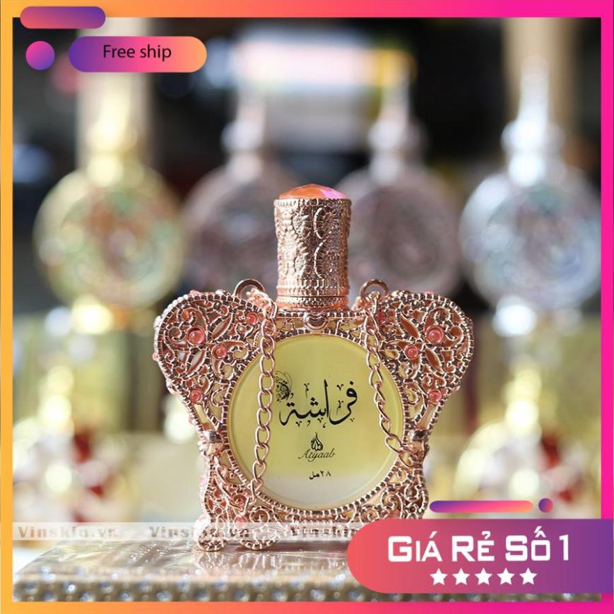 ⚡ 𝐆𝐈𝐀́ 𝐒𝐈𝐄̂𝐔 𝐑𝐄̉ ⚡ Tinh dầu nội địa dubai Farasha 28ml - chính hãng