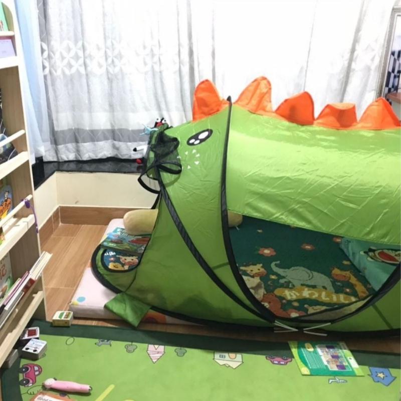 Lều cho bé hình động vật, Lều trẻ em tự bung cho bé trai bé gái chơi trong nhà, đi picnic GenKids