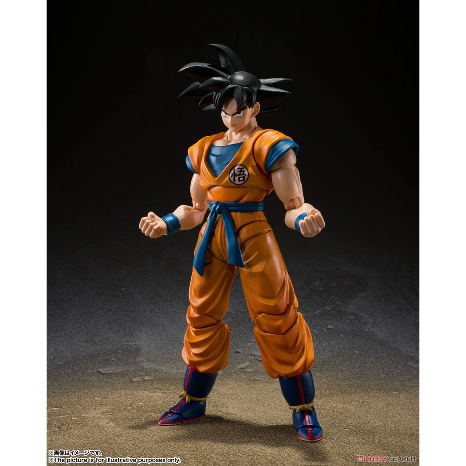 Mô hình đồ chơi chính hãng Bandai SHF Son Goku Super Hero - Dragon Ball