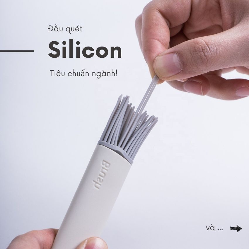 Chổi quét dầu ăn silicon FEEKA cao cấp, cọ phết dầu ăn - bơ có thể tách đầu