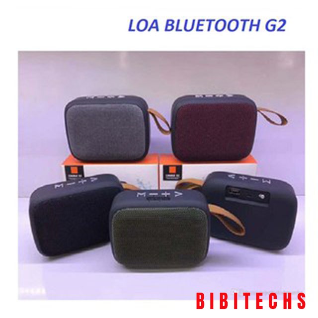 [Siêu chất] Loa bluetooth mini xách tay Charge G2 - loa nghe nghạc giá rẻ, nhỏ gọn - BiBiTechs