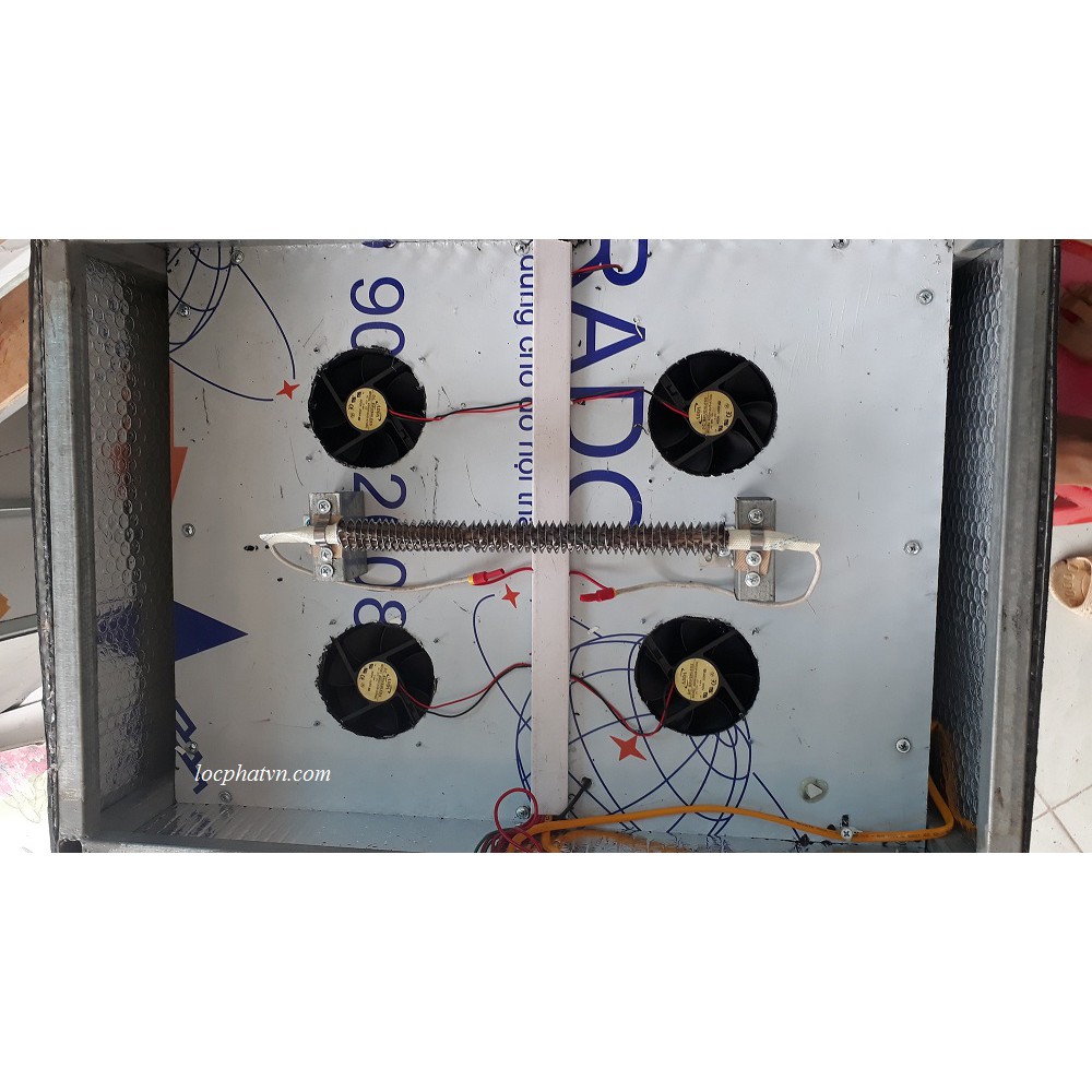 Điện trở ấp trứng 200w 220V - Thanh nhiệt làm máy ấp trứng - Điện trở gia nhiệt không khí - phụ kiện máy ấp trứng TN200