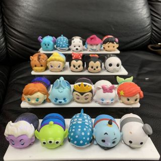 combo 2 Mô hình nhân vật disney tsum tsum