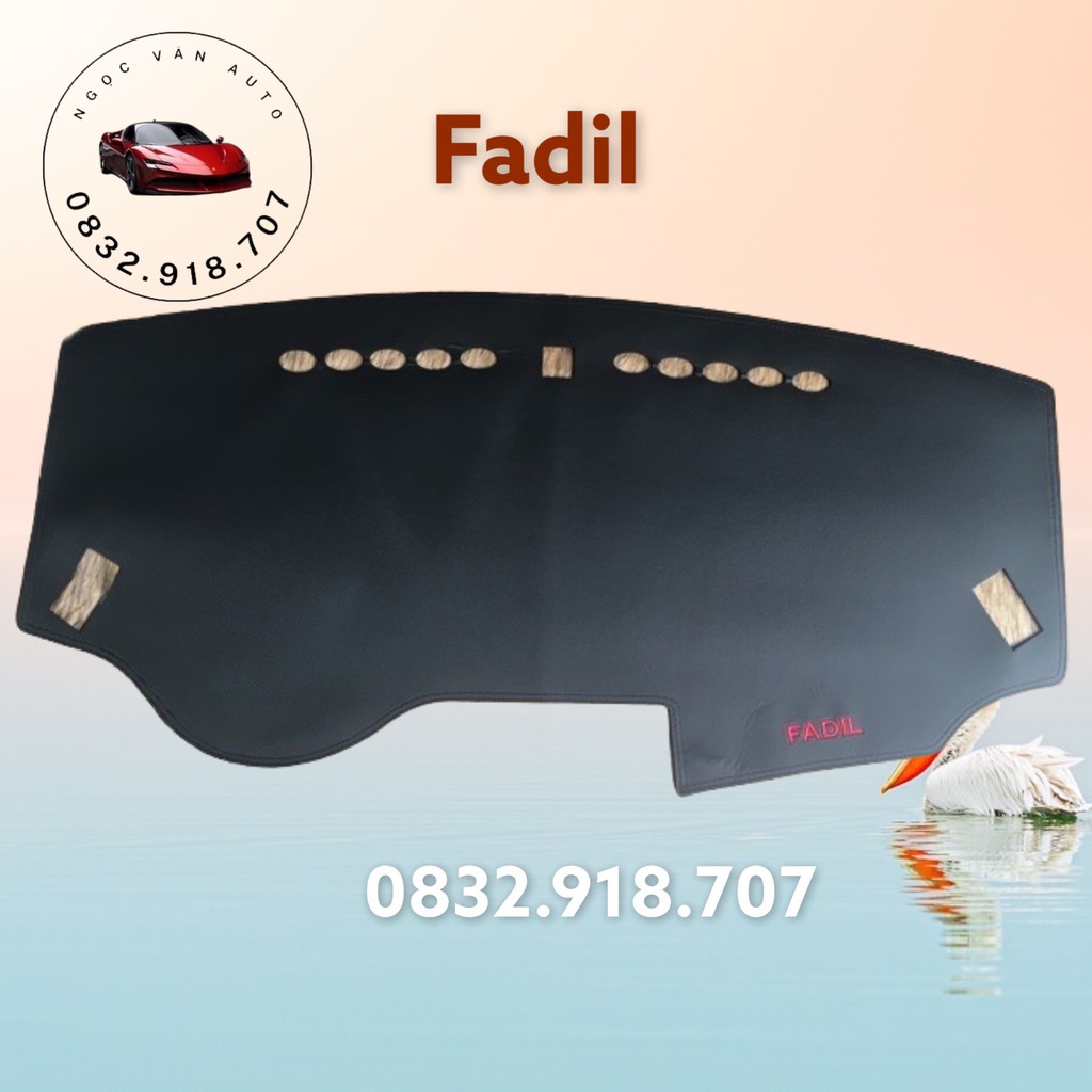 Thảm Taplo Da Fadil 2019-2020-2021 (Da carbon cao cấp)