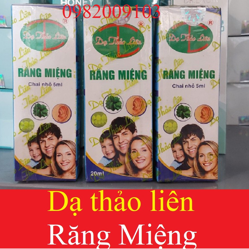 Tinh dầu Chăm sóc Răng miệng Viêm họng- Dạ Thảo Liên 20ml/5ml (5/20 ml)