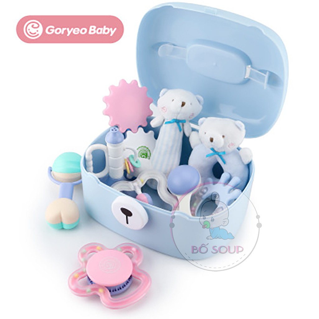 Xúc xắc cho bé Goryeo Baby có nướu ngậm chất liệu nhựa ABS cao cấp an toàn với trẻ sơ sinh Shop Bố Soup