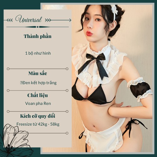 Đồ Cosplay Cô Hầu Gái Nhật Bản Quyến Rũ - Bộ Ngủ Siêu Gợi Cảm UNIVERSALXXX - DCP17 | BigBuy360 - bigbuy360.vn