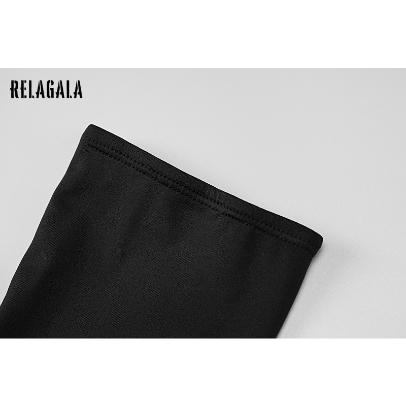 Áo ống Relagala màu trơn đính kim cương quyến rũ thời trang cho nữ