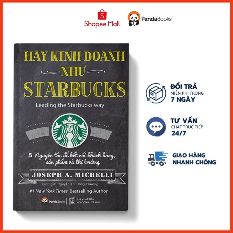 Sách Hãy Kinh Doanh Như Starbucks