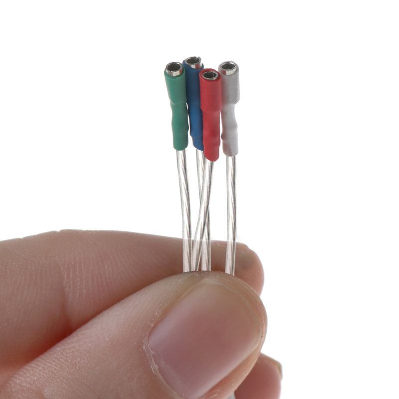 Set 4 dây cáp đầu cuối 40mm cho máy hát đĩa than 1.2-1.3mm