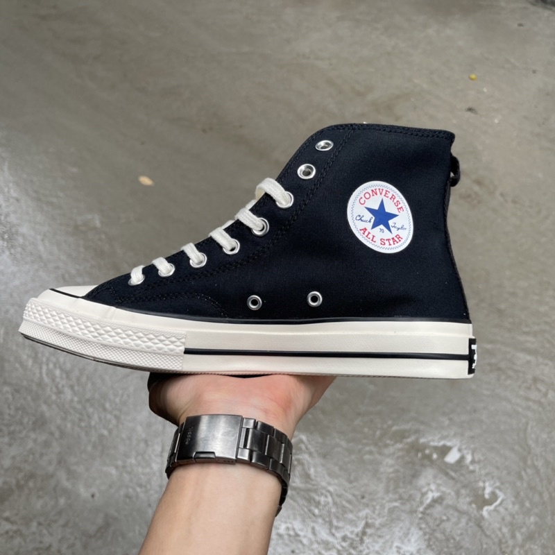 Giày Thể Thao Con Ver.se FOG Đen Trắng Cao Nam Nữ