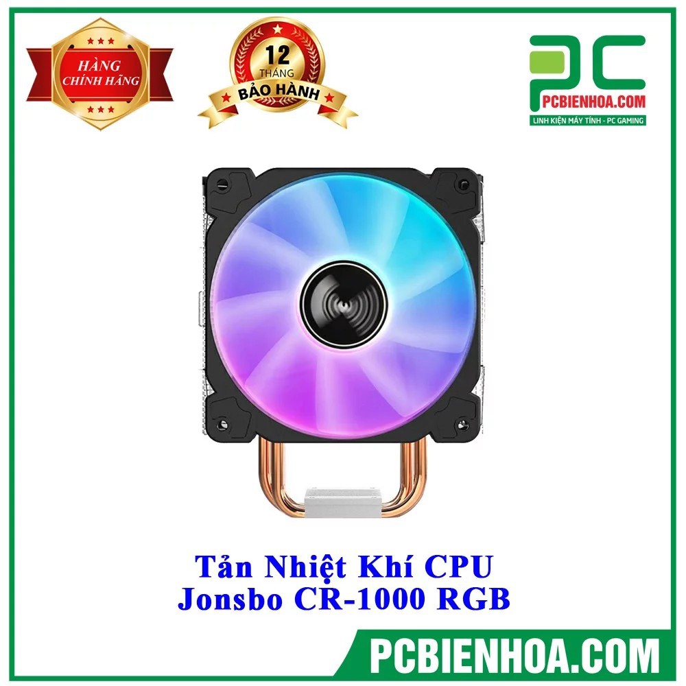 TẢN NHIỆT KHÍ CPU JONSBO CR-1000 RGB TẶNG BÀN DI CHUỘT GAMING