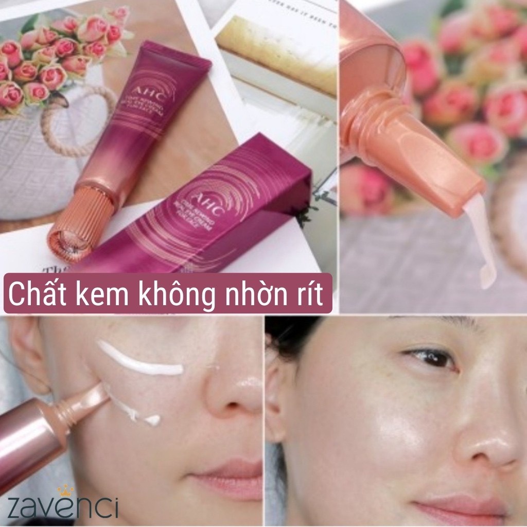 Kem Dưỡng Mắt AHC Ageless Real Eye Cream For Face,Serum Dưỡng Ẩm Chống Lão Hoa Vùng Mắt (30ml)