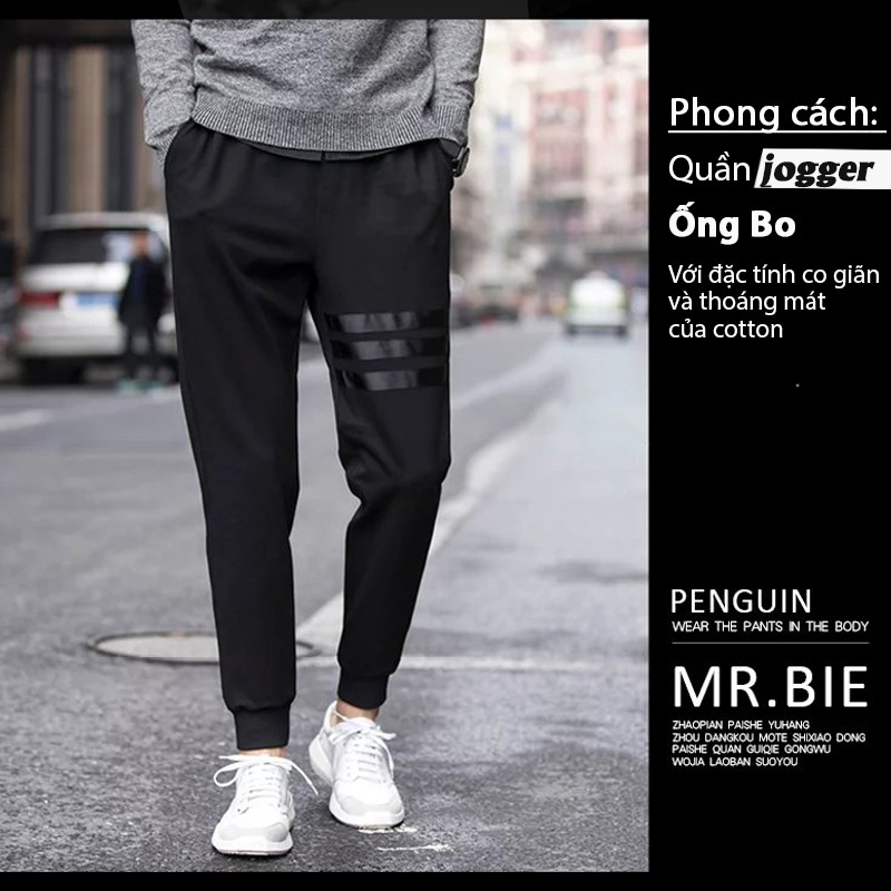 Quần jogger nam TFUN mã TT27-W, Quần thun nam giữ ấm mùa đông dáng thể thao đẹp phong cách Hàn Quốc cao cấp