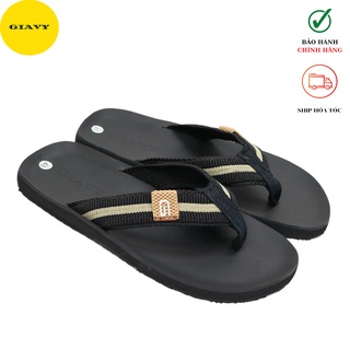 Dép kẹp nam vải bố, kiểu trơn đơn giản dtl329- giavy